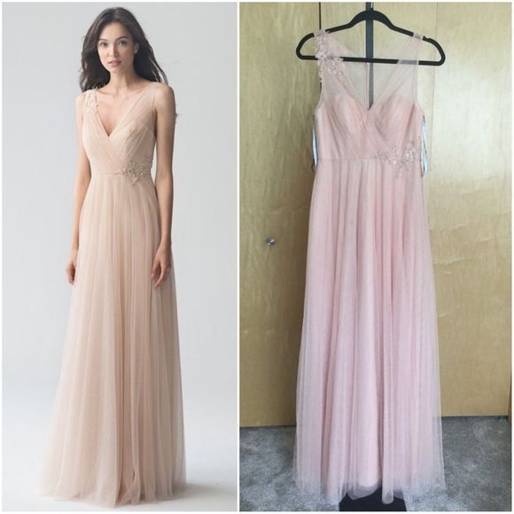 Jenny Yoo Emelie Appliqué - Picture 2 of 13